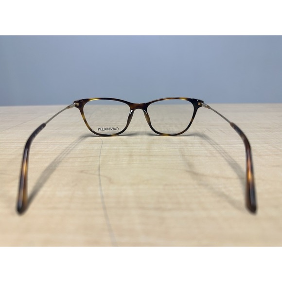 Calvin Klein CK18706 240 Tortoise Shell Eyeglasses Frames Women 51-16-135 - Picture 4 of 6